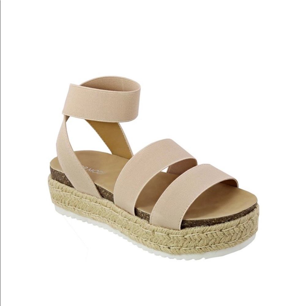 LAST PAIR Blush Espadrilles - Picture 2 of 2